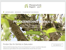 Tablet Screenshot of pflanzen-schneiden.net